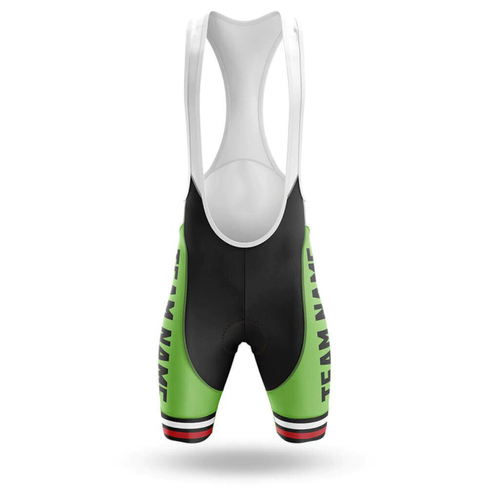 2022 Custom Team Name A2- Men's Cycling Jersey And Bib Shorts Suit