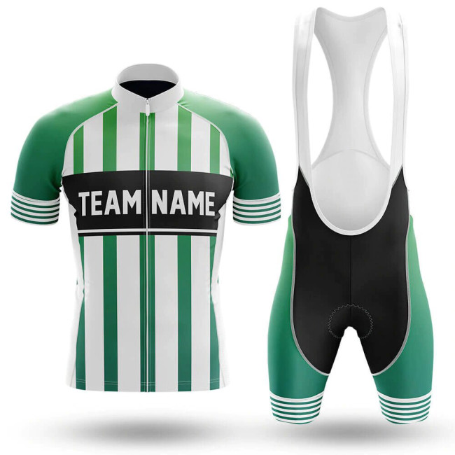 2022 Custom Team Name A8- Men's Cycling Jersey And Bib Shorts Suit