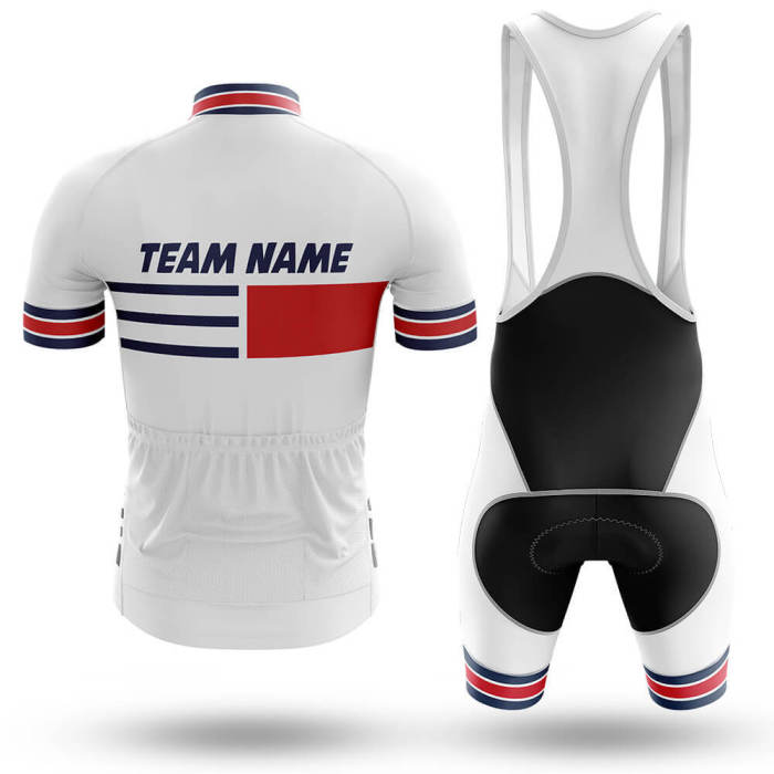 2022 Custom Team Name Y- Men's Cycling Jersey And Bib Shorts Suit