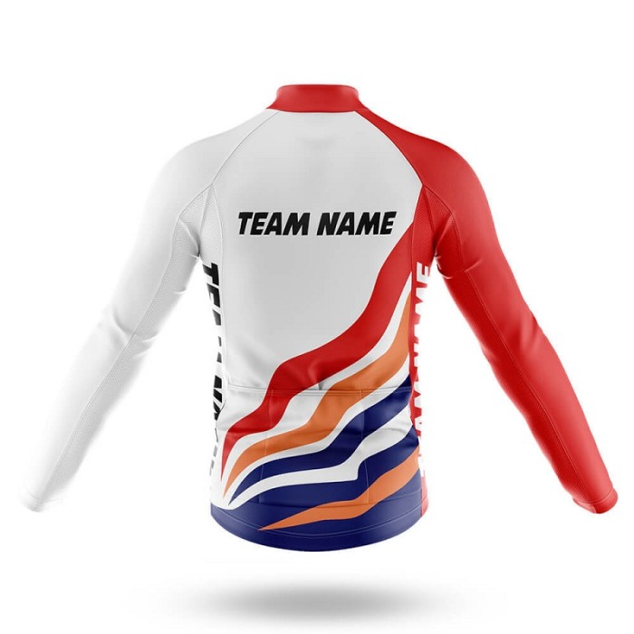 2022 Custom Team Name P- Men's Cycling Jersey And Bib Shorts Suit