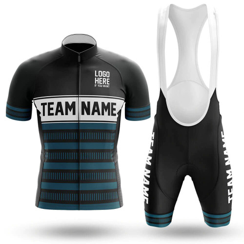 2022 Custom Team Name A5- Men's Cycling Jersey And Bib Shorts Suit