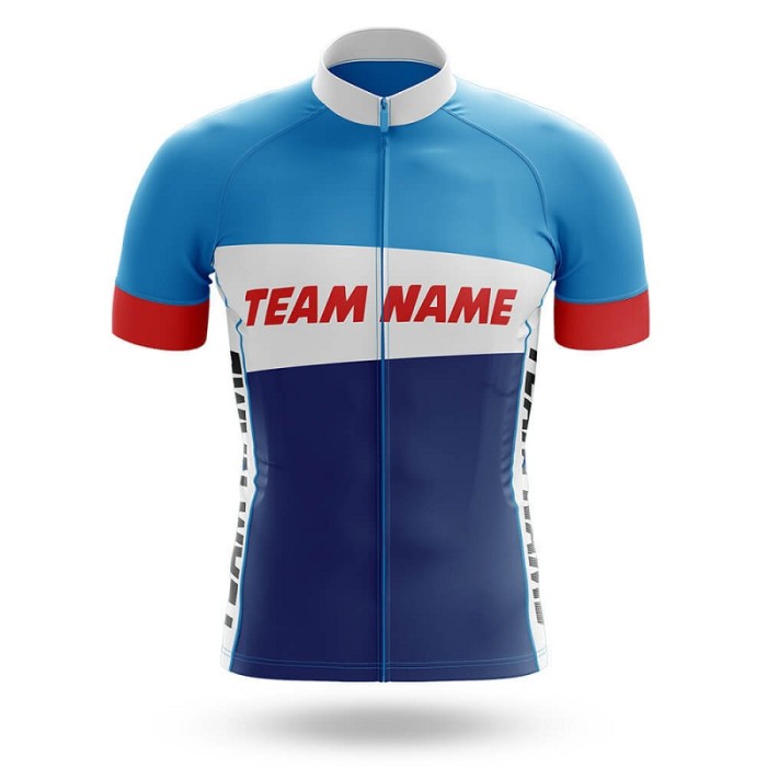 2022 Custom Team Name M- Men's Cycling Jersey And Bib Shorts Suit