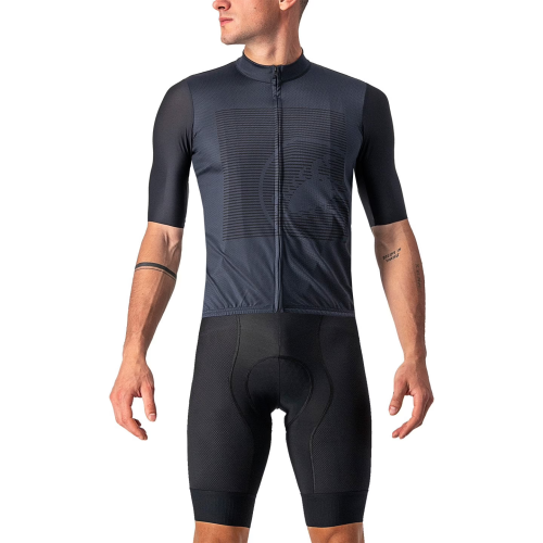 2022 CASTELLI BAGARRE Blcak Men's Cycling Jersey And Bib Shorts Suit