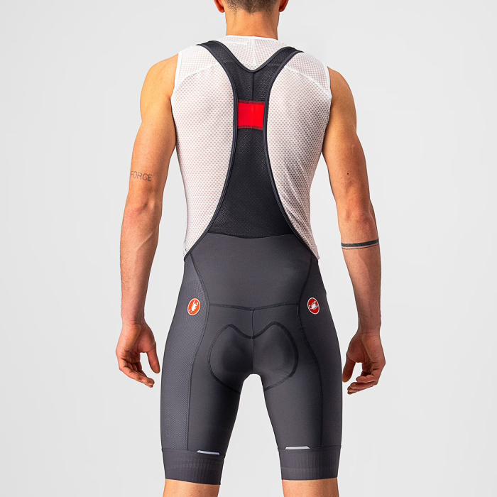 2022 CASTELLI BAGARRE White Men's Cycling Jersey And Bib Shorts Suit