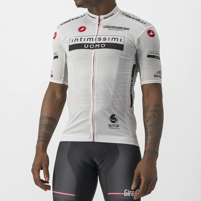 GIRO D'ITALIA FUORI 2022 Gray Men's Cycling Jersey And Bib Shorts Suit