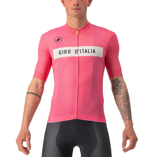 GIRO D'ITALIA FUORI 2022 PINK Men's Cycling Jersey And Bib Shorts Suit