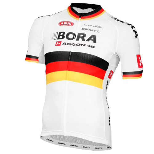 BORA-ARGON 18 AERO SHORT SLEEVE JERSEY GERMAN CHAMPION 2015-2016