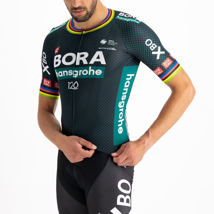 SET BORA-HANSGROHE SAGAN EX-WELTMEISTER TEAM TDF 2021 SCHWARZ - GRÜN