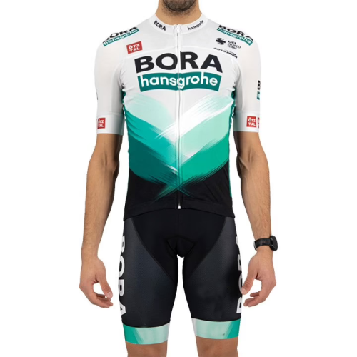 2021 Bora-hansgrohe Pro Team Cycling Jersey And Bib Shorts Set