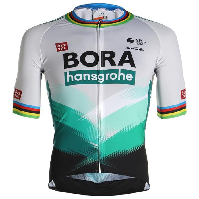 2021 Bora-hansgrohe World Champion Cycling Jersey And Bib Shorts Set