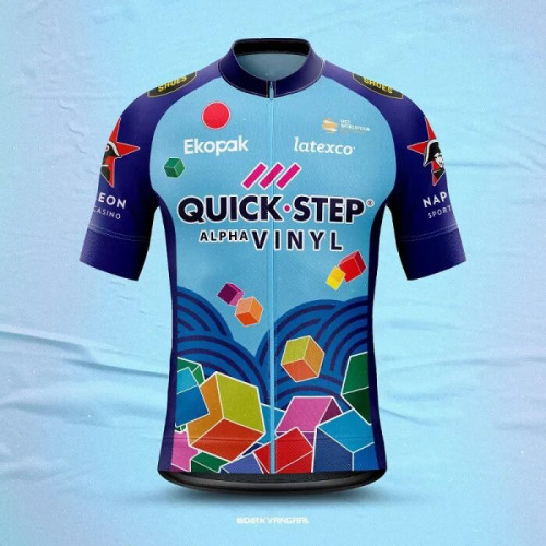 2022 Team QUICK-STEP Cycling Short Sleeve Jersey