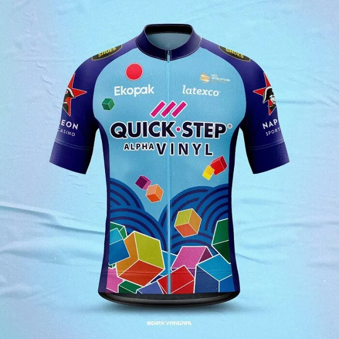 2022 Team QUICK-STEP Cycling Short Sleeve Jersey