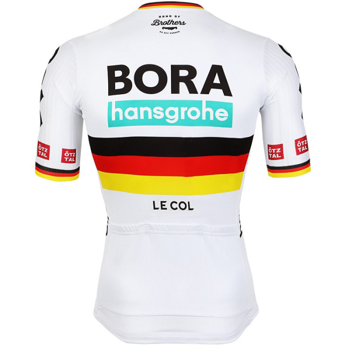 2022 BORA-Hansgrohe Cycling Short Sleeve Jersey And Bib Shorts Set Le Col Professional