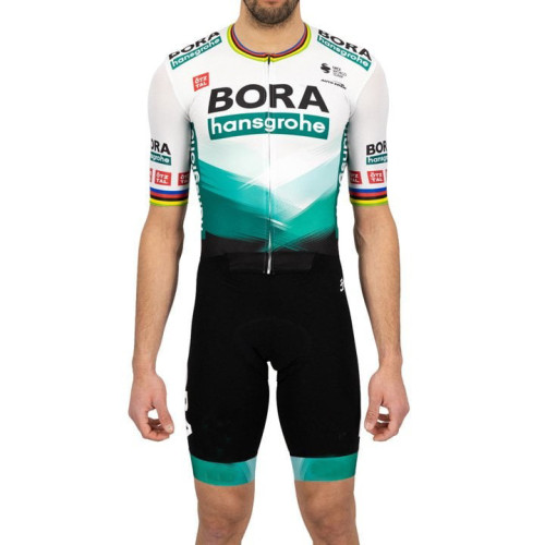 2021 Bora-hansgrohe World Champion Cycling Jersey And Bib Shorts Set