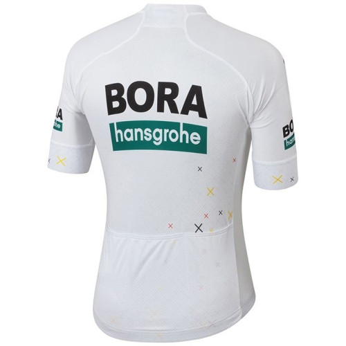 2019 Team BORA-Hansgrohe Cycling Short Sleeve Jersey White