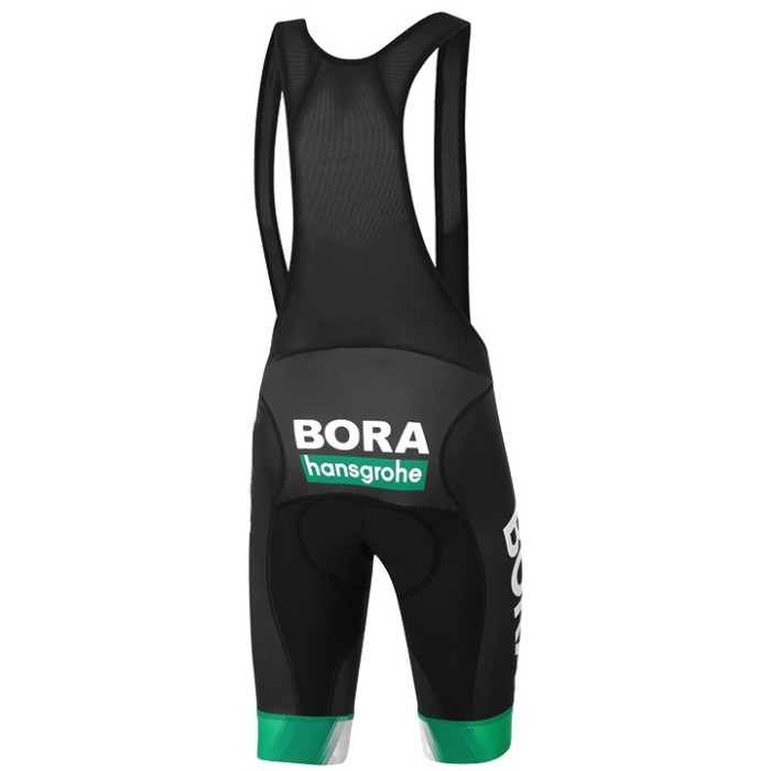 2020 BORA-hansgrohe Team Cycling Short Sleeve Jersey And Bib Shorts Set-Black