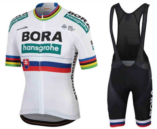 2019 BORA-hansgrohe Team Cycling Jersey And Bib Shorts Suit B