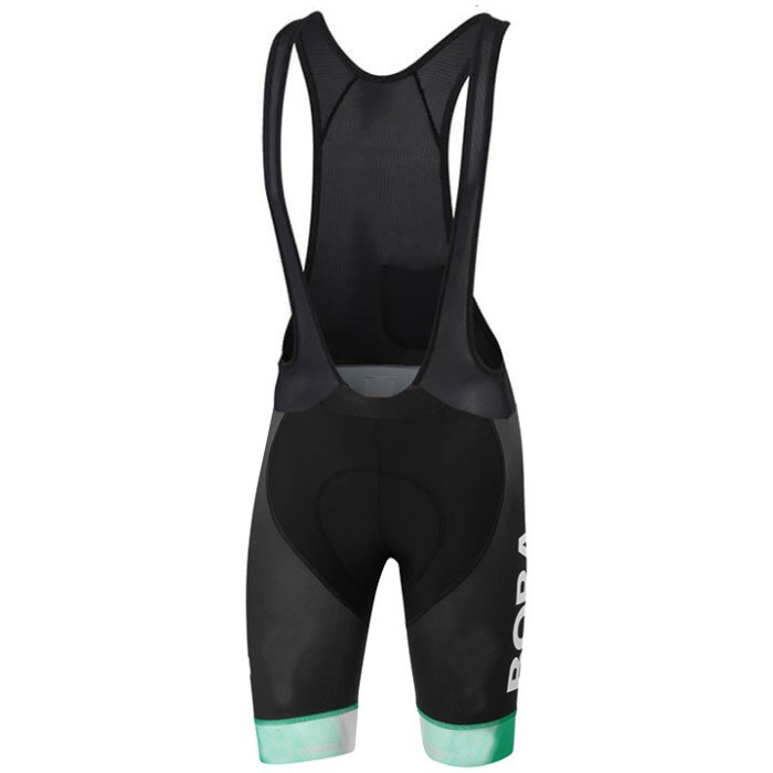 2020 BORA-hansgrohe Team Cycling Short Sleeve Jersey And Bib Shorts Set-Black