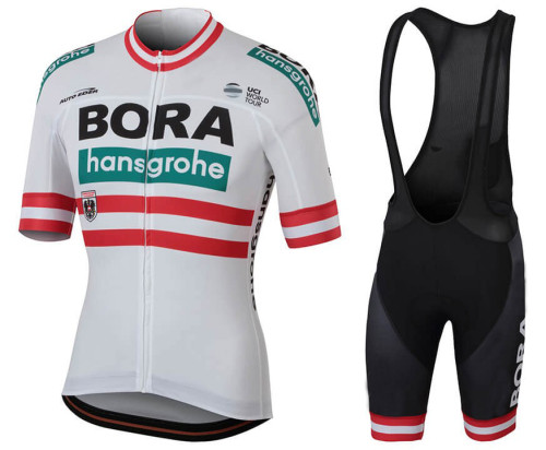 2018 BORA-hansgrohe Team Cycling Jersey And Bib Shorts Suit E