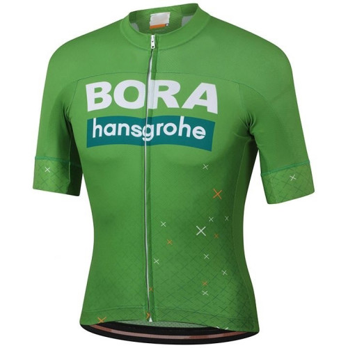 2019 Team BORA-Hansgrohe Cycling Short Sleeve Jersey Green