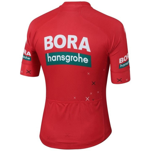 2019 Team BORA-Hansgrohe Cycling Short Sleeve Jersey Red