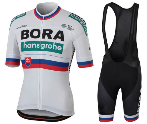 2018 BORA-hansgrohe Team Cycling Jersey And Bib Shorts Suit C