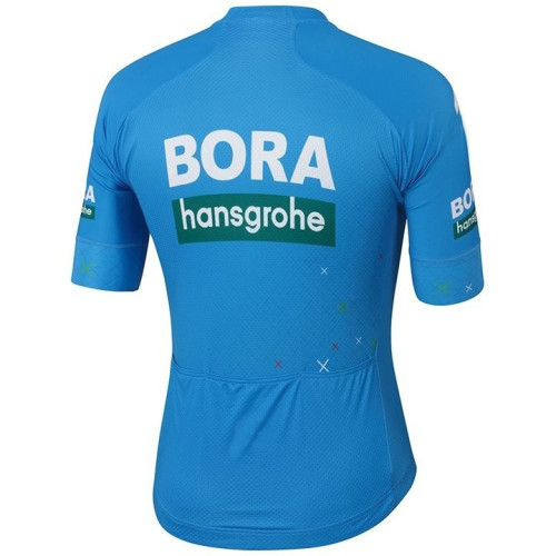 2019 Team BORA-Hansgrohe Cycling Short Sleeve Jersey Blue