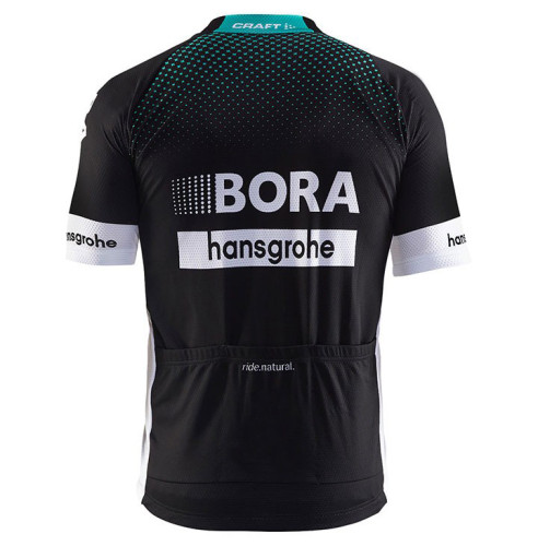 2017 Team Bora Hansgrohe Black Cycling Jersey