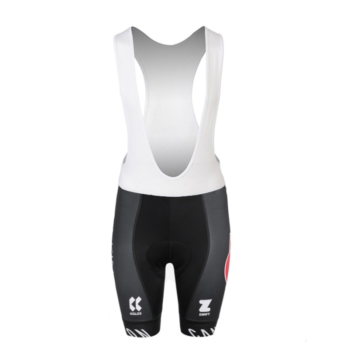 2022 Alpecin-Fenix Black Cycling Short Sleeve Jersey And Bib Shorts Set Grey