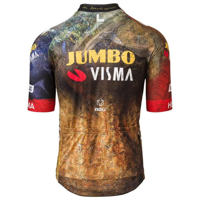 2022 New Tour de France Jersey JUMBO-VISMA Cycling Jersey And Bib Shorts Set - The Masterpiece