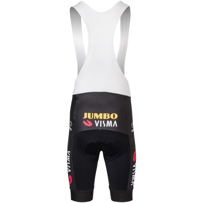 2022 New JUMBO-VISMA Team Cycling Jersey And Bib Shorts Set - Green/Yellow