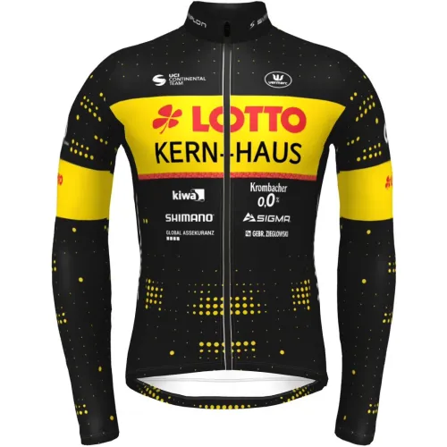 2022 LOTTO Long Sleeve Cycling Jersey And Bib Pants Set