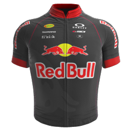 2022 RedBull Team Cycling Jersey And Bib Shorts Set-Red/Black