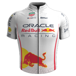 2022 RedBull Team Cycling Short Sleeve Jersey And Bib Shorts Set-White/Red