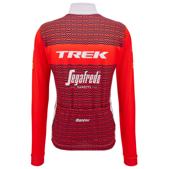 2023 TREK SEGAFREDO Team Thermal Fleece Cycling Jersey And Bib Pants Set