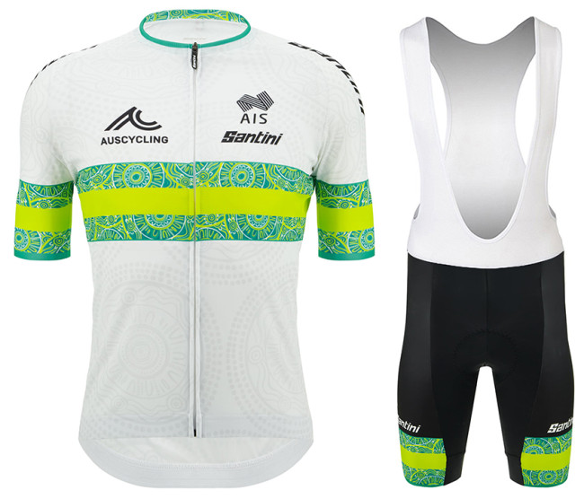 2023 AUSTRALISCHE NATIONALMANNSCHAFT Cycling Short Sleeve Jesey And Bib Shorts Set