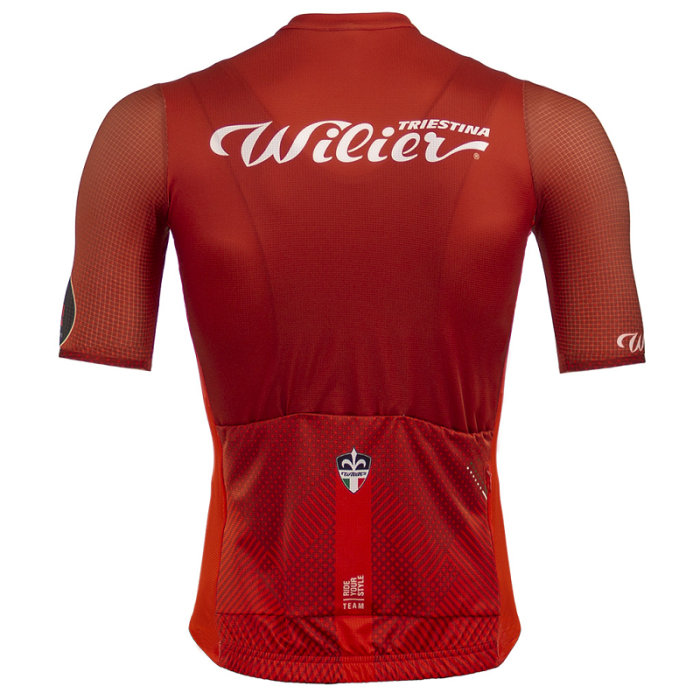 2023 Wilier Red Cycling Jersey And Bib Shorts Set