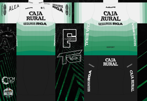 2023 Caja Rural - Seguros RGA [CJR] Cycling Jersey And Bib Shorts Set