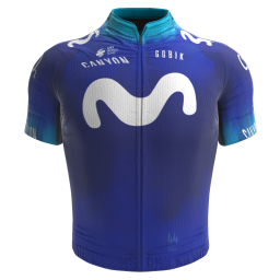 2023 Movistar Team Cycling Jersey And Bib Shorts Set