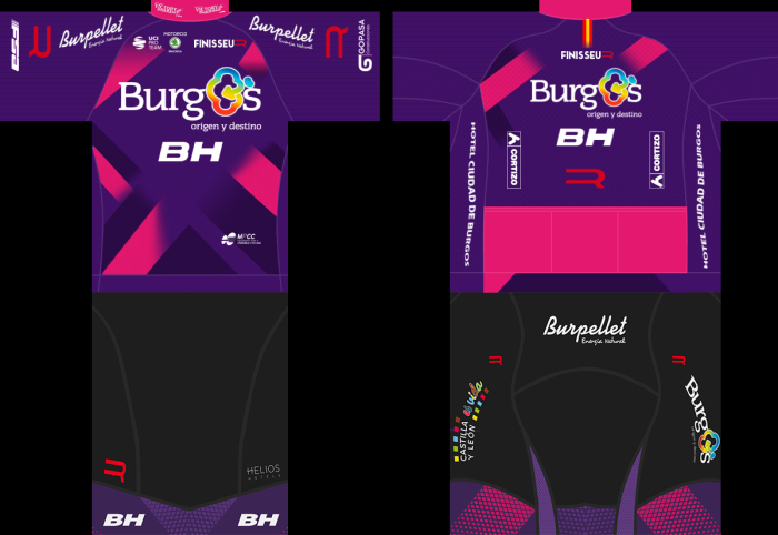 2023 Burgos - BH Cycling Jersey And Bib Shorts Set [BBH]