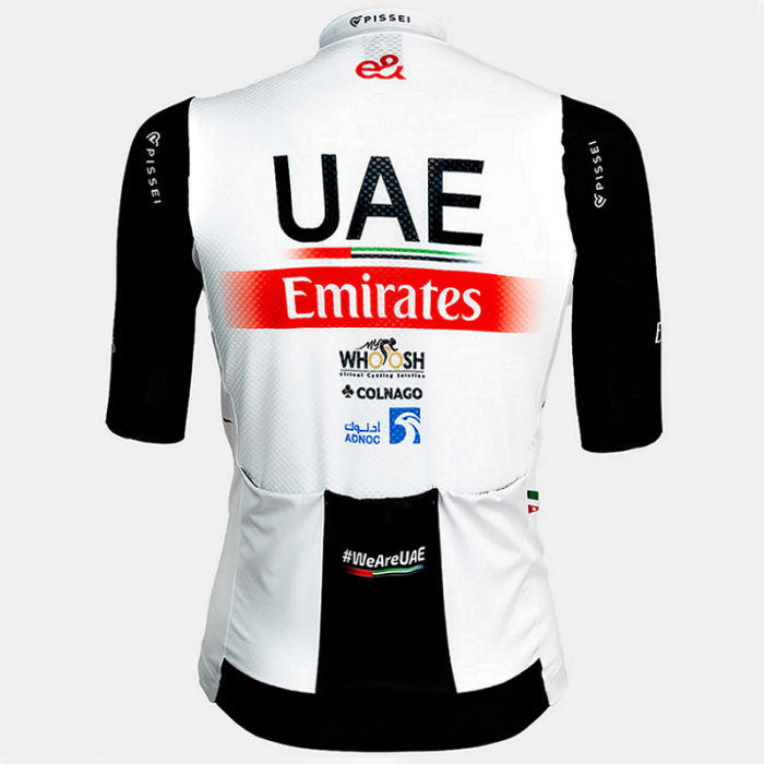 2023 UAE Team Emirates Cycling Jersey And Bib Shorts Set