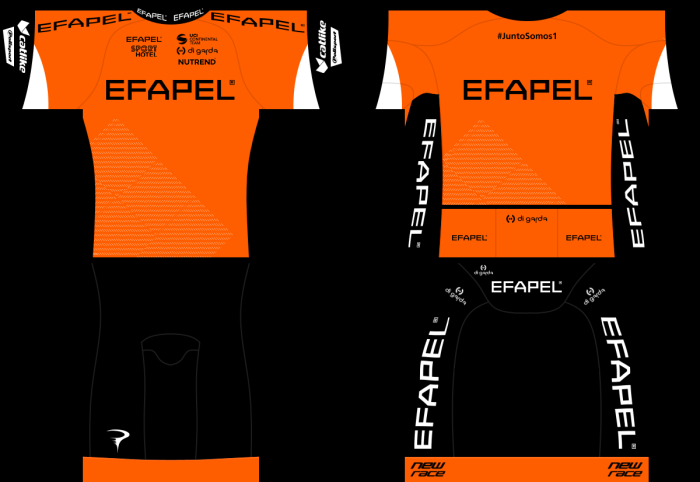 2023 Efapel Cycling Jersey And Bib Shorts Set