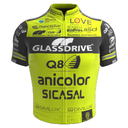 2023 Glassdrive - Q8 - Anicolor Cycling Jersey And Bib Shorts Set