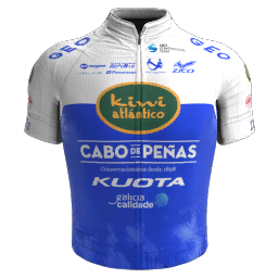 2023 Kiwi Atlántico - Cabo de Peñas Cycling Jersey And Bib Shorts Set