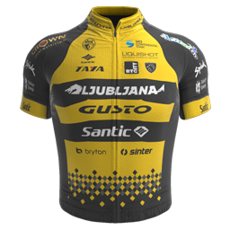 2023 Ljubljana Gusto Santic Cycling Jersey And Bib Shorts Set