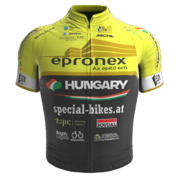 2023 Epronex - Hungary Cycling Team Cycling Jersey And Bib Shorts Set