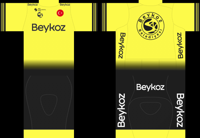 2023 Beykoz Cycling Jersey And Bib Shorts Set