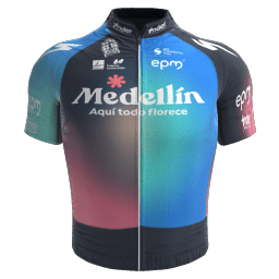 2023 Team Medellin - EPM Cycling Jersey And Bib Shorts Set