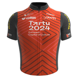 2023 Tartu2024 Cycling Team Cycling Jersey And Bib Shorts Set