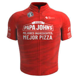 2023 Team Papa John's Cycling Jersey And Bib Shorts Set